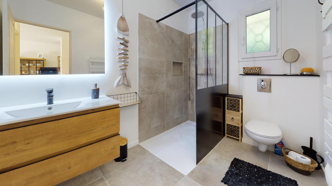 Appartement T2 : Jardin, Piscine, Parking A แซ็งต์-แมกซีม ภายนอก รูปภาพ